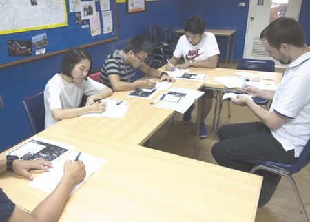 バンコク留学 授業風景
